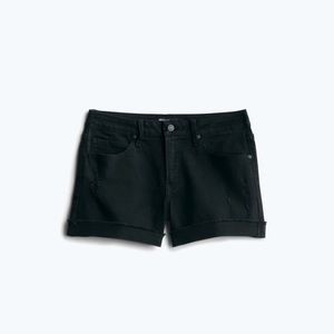 Just Black Romeo Distressed Cuffed Frayed ahem Denim Shorts Size 12/31 StitchFix